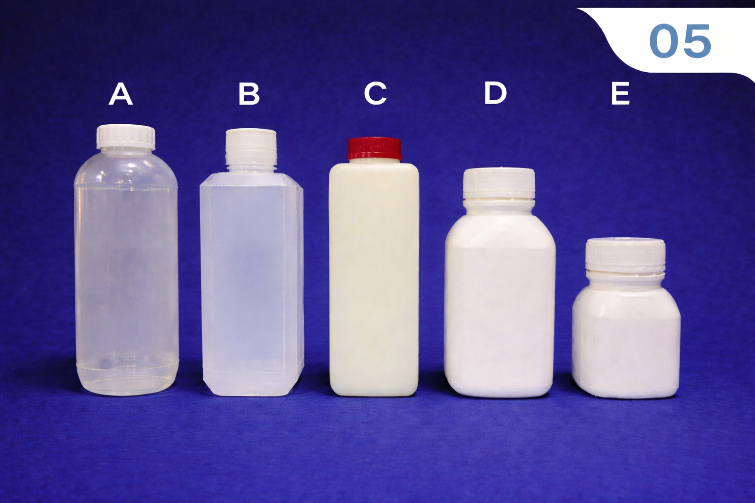 Wide Mouth Square Bottle HDPE
